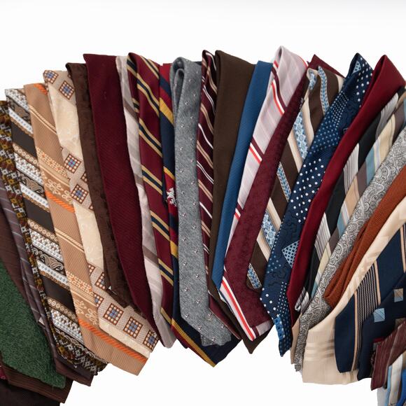 Vintage Retro 70's Men's Disco Neck Ties - Picture 3 of 6